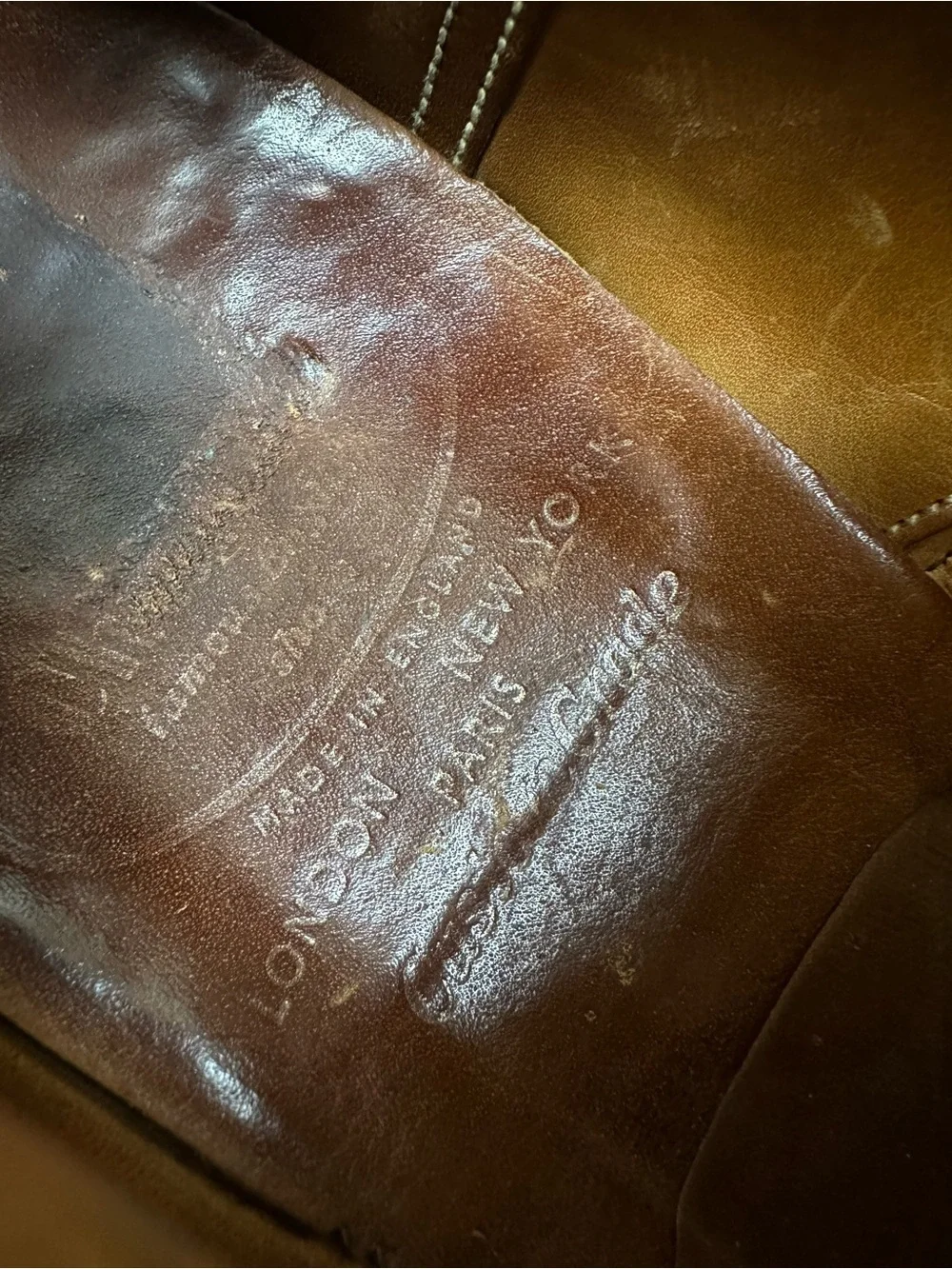 Church's Custom Grade Wingtip Derby Shoes in Dark Brown Leather